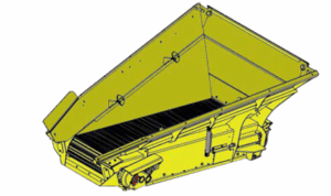 - CONTENIDO: 4 M³ (5,2 YARDAS³) - DISEÑO: ACERO RESISTENTE AL DESGASTE HB 450 - ALTURA DE ALIMENTACIÓN: MÍN. 2410 MM (7’11”) - ANCHO DE ALIMENTACIÓN: 2820 MM (9’3”) - LONGITUD LATERAL DE ALIMENTACIÓN: 3380 MM (11’1”) - PAREDES DE LA TOLVA: LAS TRES PAREDES SON PLEGABLES HIDRÁULICAMENTE.