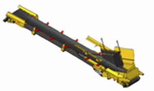 TRANSPORTADOR DE BANDA DE ALMACENAMIENTO IZQUIERDO (FRACCIÓN FINA)